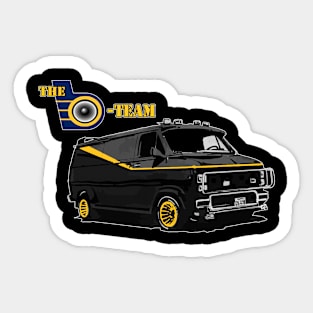 The B-Team Bass Van Sticker